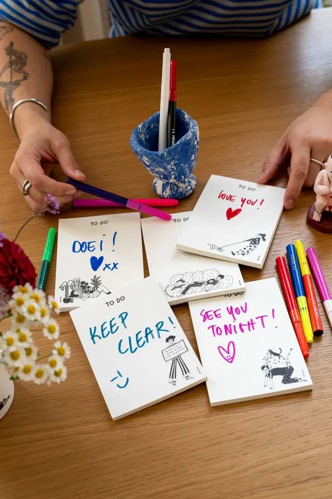Stationery - posters, post cards, blocnotes, weekly planners, calendars, etc. - HELEN B