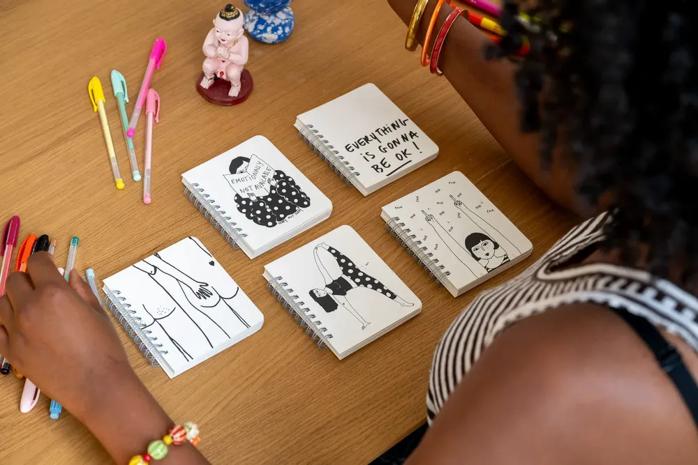 Stationery - posters, post cards, blocnotes, weekly planners, calendars, etc. - HELEN B