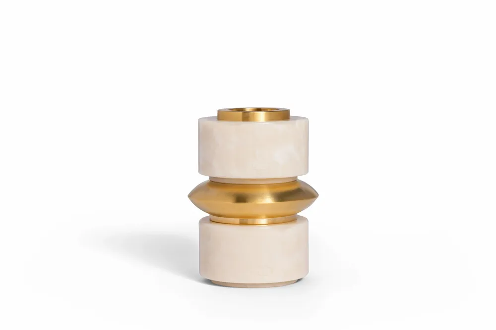 Decorative objects - DANDY totem and Palace candle holder - MAISON PECHAVY
