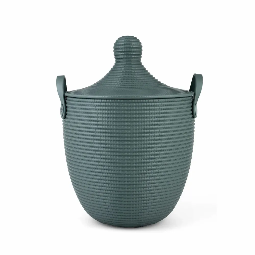 Outdoor decorative accessories - Small Waterproof Indoor-Outdoor Basket 45 cm - BAKKA HOME
