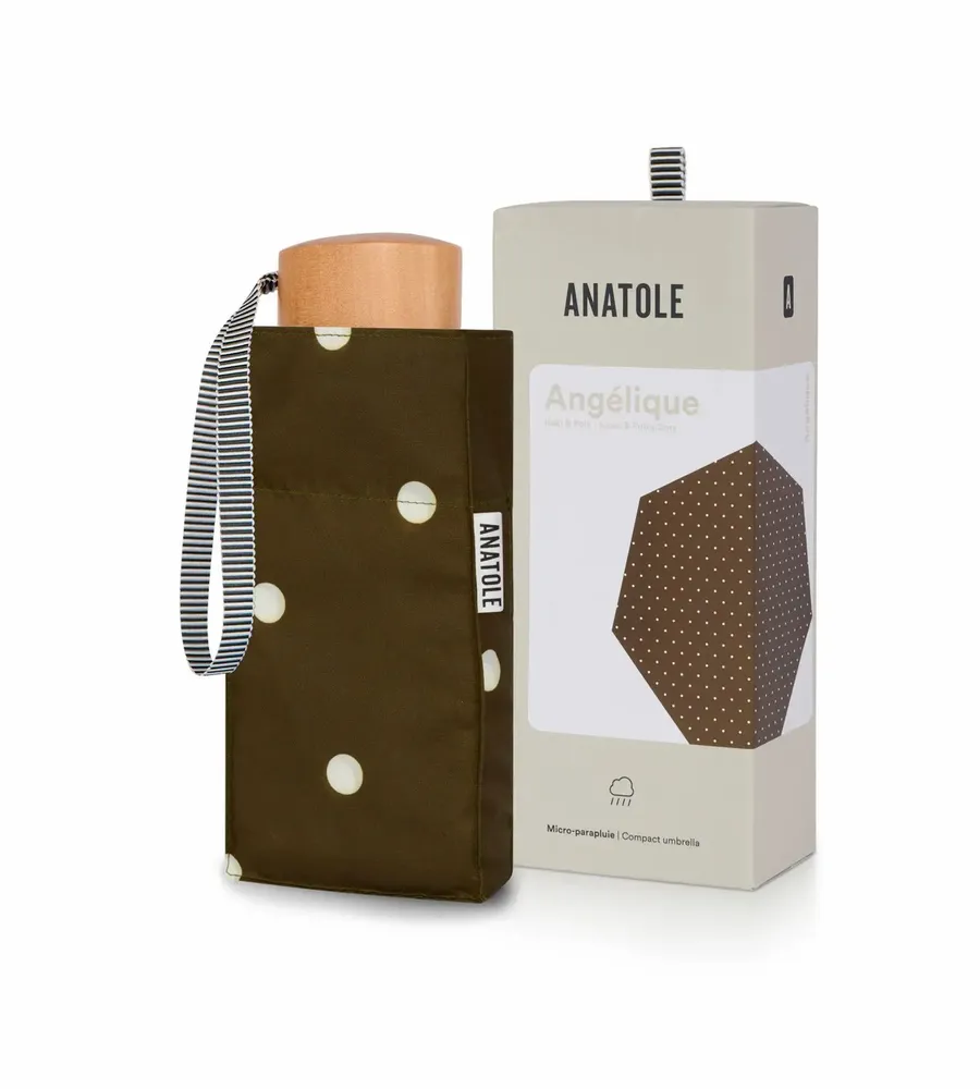 Accessoires de voyage - Mini parapluie pois - Anny - ANATOLE