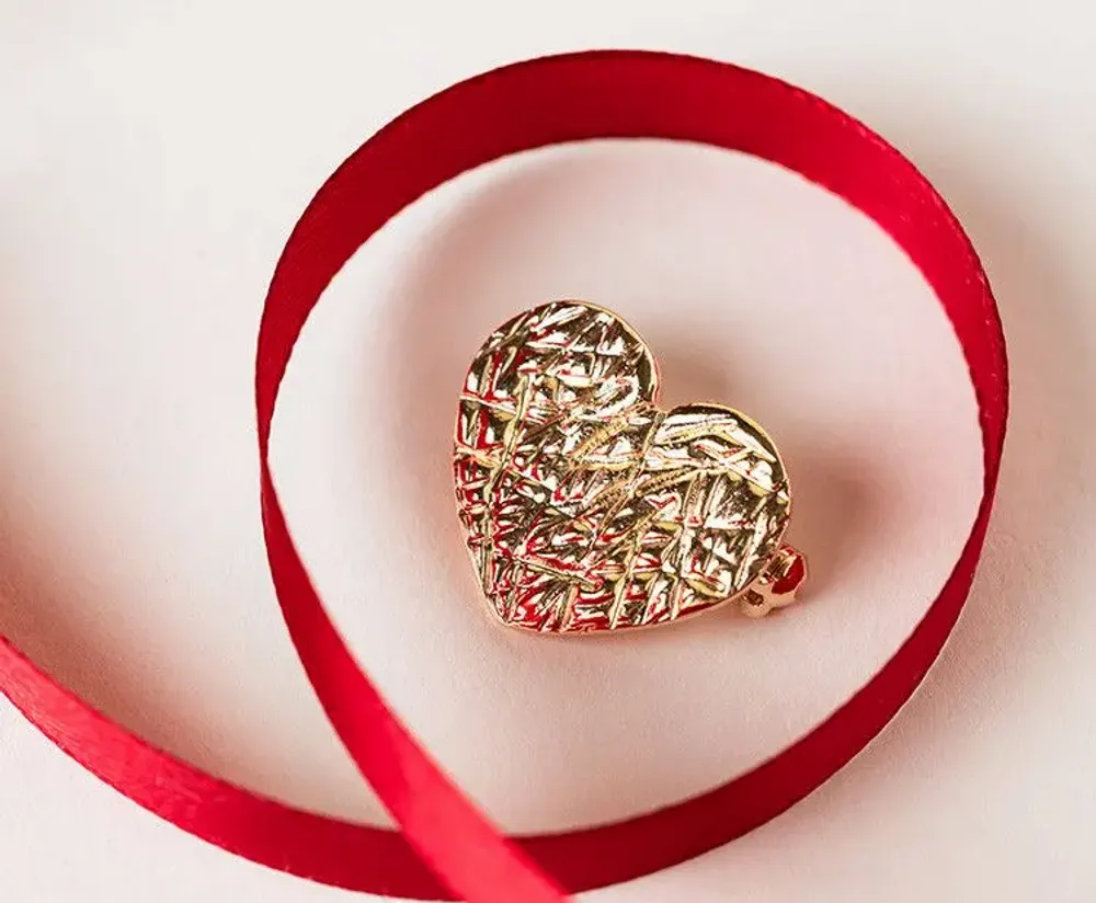 Bijoux - Mini Broche coeur - CHIC ALORS PARIS