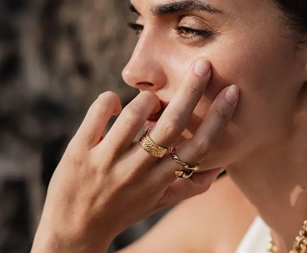 Bijoux - Bague Romy Doré - CHIC ALORS PARIS
