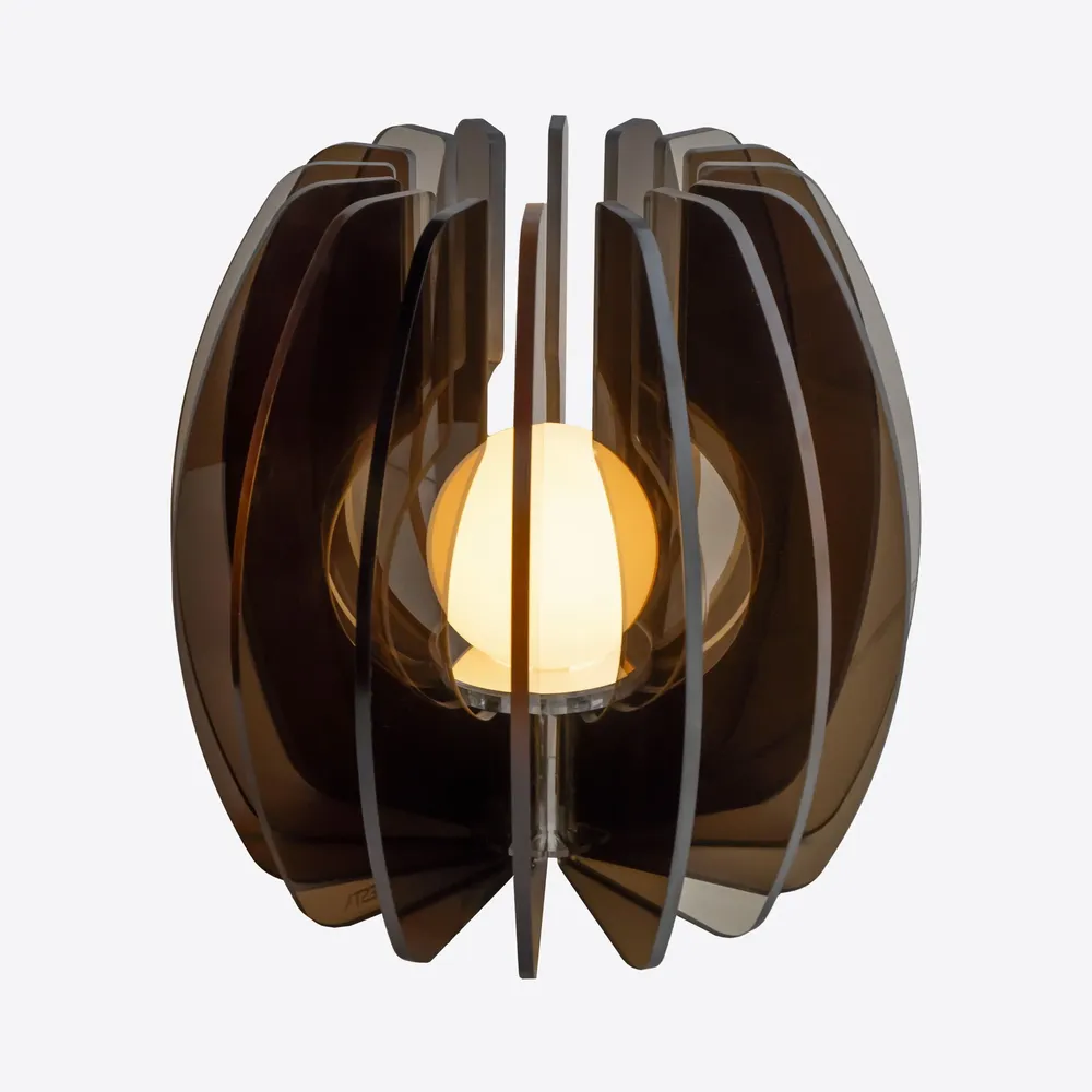 Table lamps - Iride Decorative Acrylic Crystal Large Table Lamp - VESTA