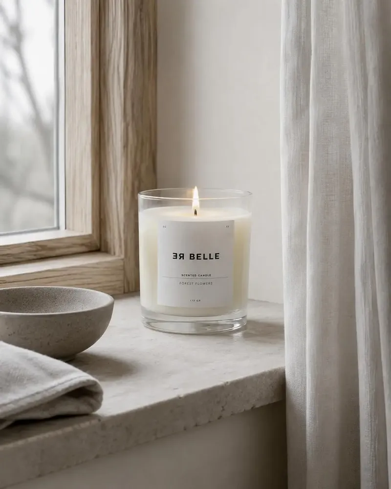Bougies - Scented Candle Forest Flowers - REBELLE COPENHAGEN
