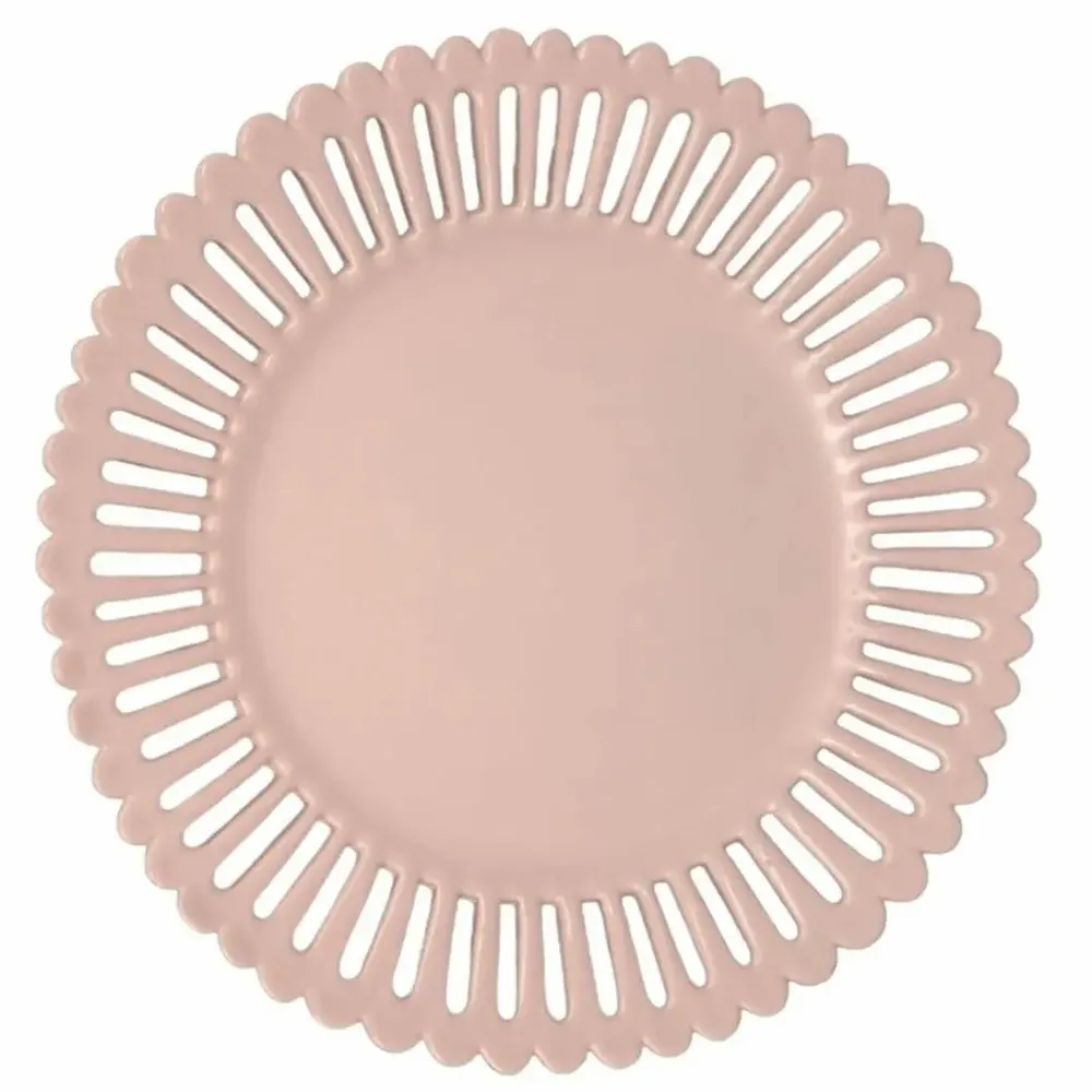 Céramique - Assiette ajourée Bourg-Joly - BOURG-JOLY MALICORNE