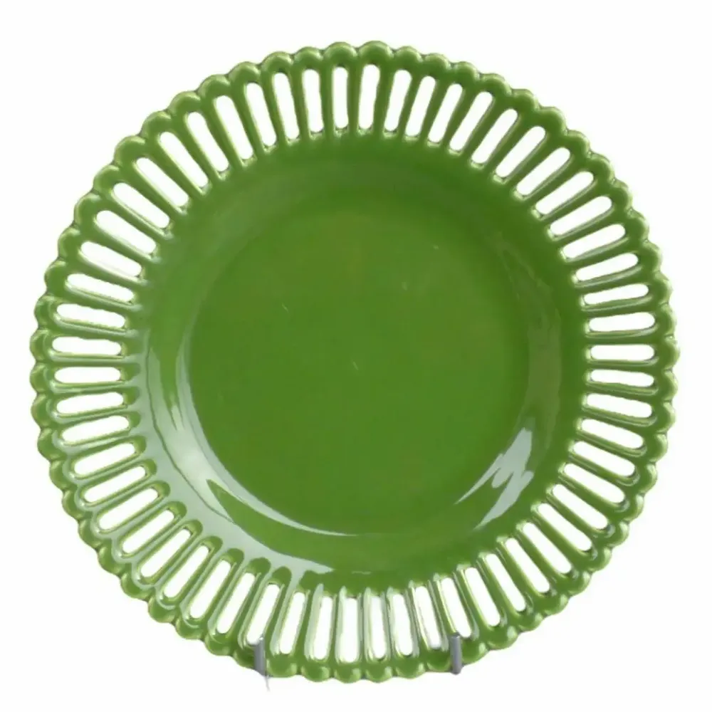 Céramique - Assiette ajourée Bourg-Joly - BOURG-JOLY MALICORNE