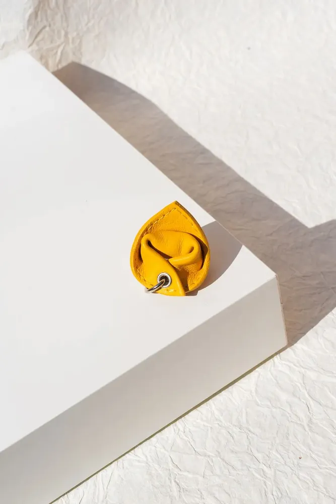 Petite maroquinerie - Leather Tortellino Keychain - DTB DI MBOU MARGHERITA LIBOURI