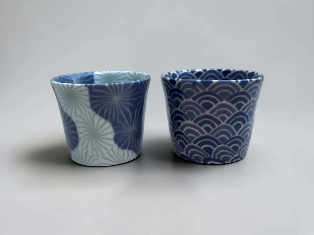 Tasses et mugs - Porcelaine Neriage, Sougama (Arita, Japon) - JOHN MAC CERAMICS