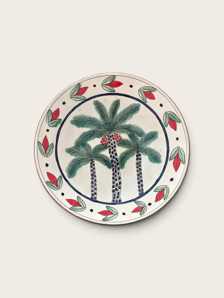Plats et saladiers - Plats de service de Fayoum (Egypte) - MAISON SAWA