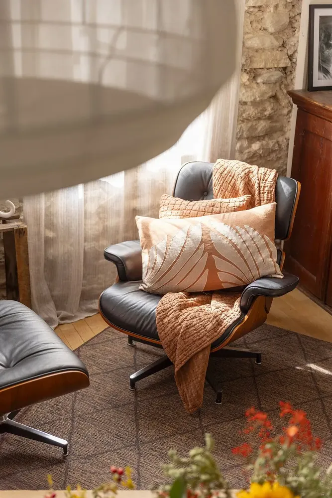 Cushions - Cushion Nilos Moka 40 X 65 - MAISON VIVARAISE - SDE VIVARAISE WINKLER
