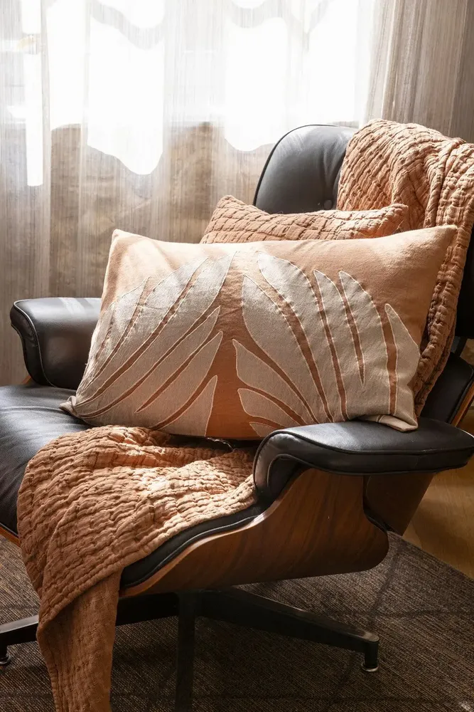 Cushions - Cushion Nilos Moka 40 X 65 - MAISON VIVARAISE - SDE VIVARAISE WINKLER