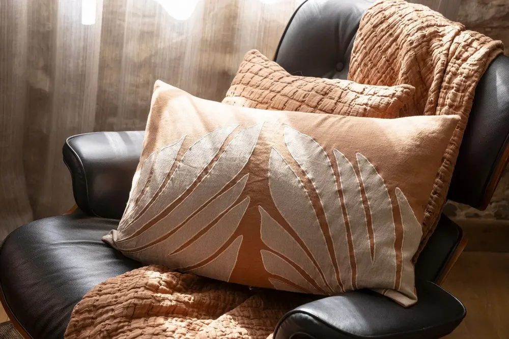 Cushions - Cushion Nilos Moka 40 X 65 - MAISON VIVARAISE - SDE VIVARAISE WINKLER