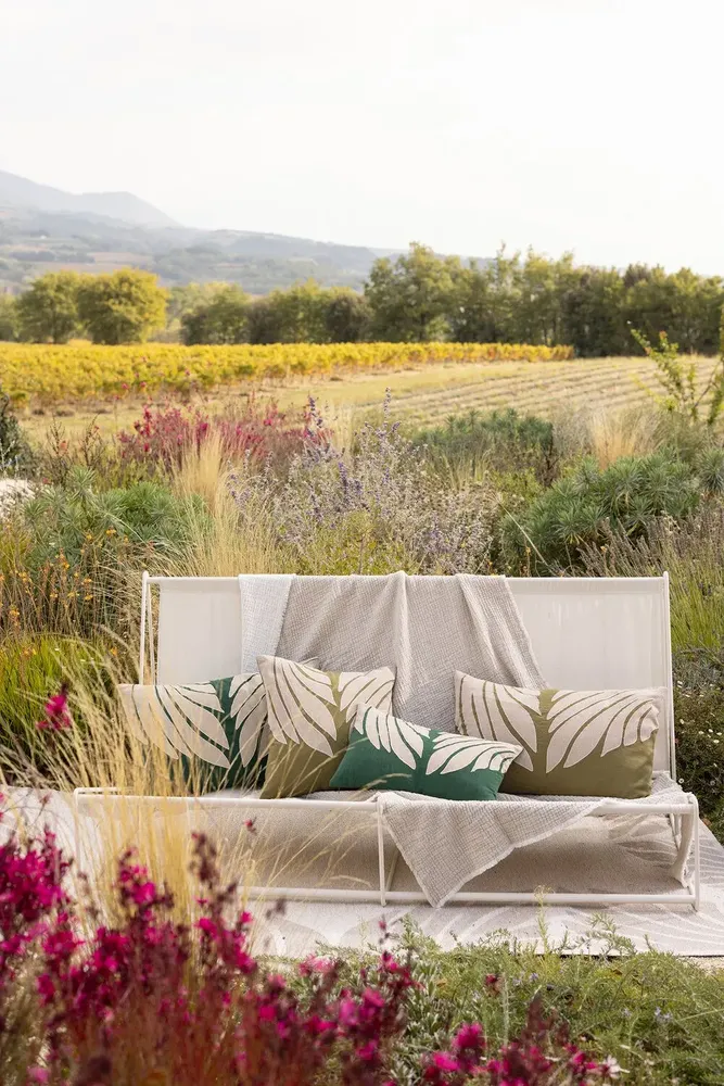 Cushions - Cushion Nilos Cèdre 40 X 65 - MAISON VIVARAISE - SDE VIVARAISE WINKLER