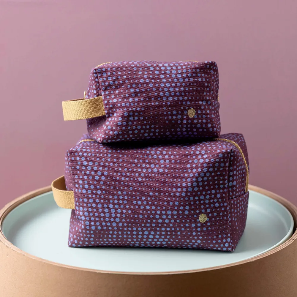 Pochettes - Trousse cube Voluto Multicolore L 14 x 22 x 11 - LA CERISE SUR LE GATEAU