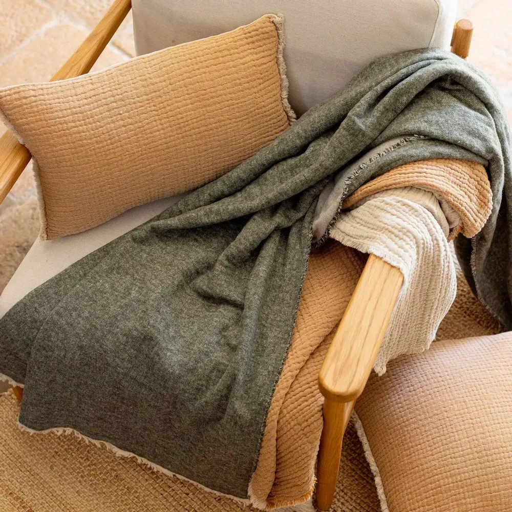 Cushions - Emilio Cushion Caramel 30 X 50 - MAISON VIVARAISE - SDE VIVARAISE WINKLER