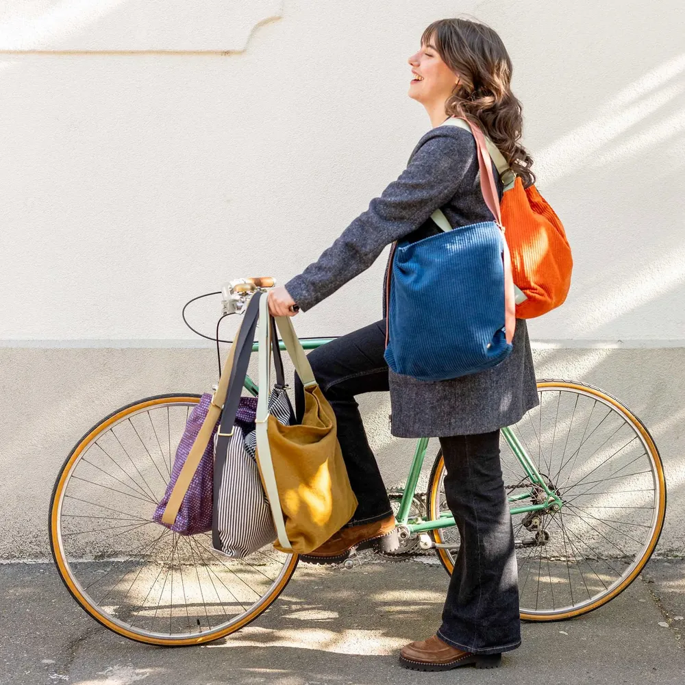 Bags and totes - Nomad bag Iona Nuts 38 X 40 - LA CERISE SUR LE GATEAU
