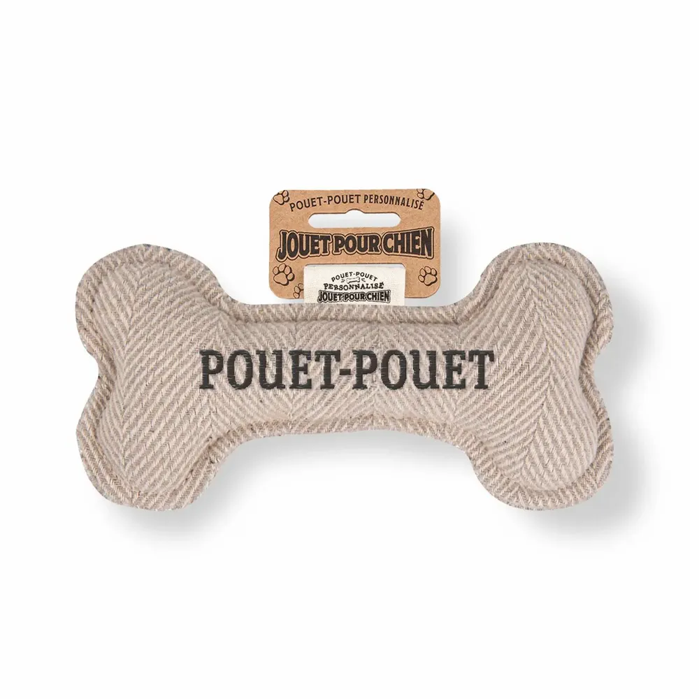Objets personnalisables - Pouet-Pouet jouet pour chien - HISTORY&HERALDRY - KONTIKI