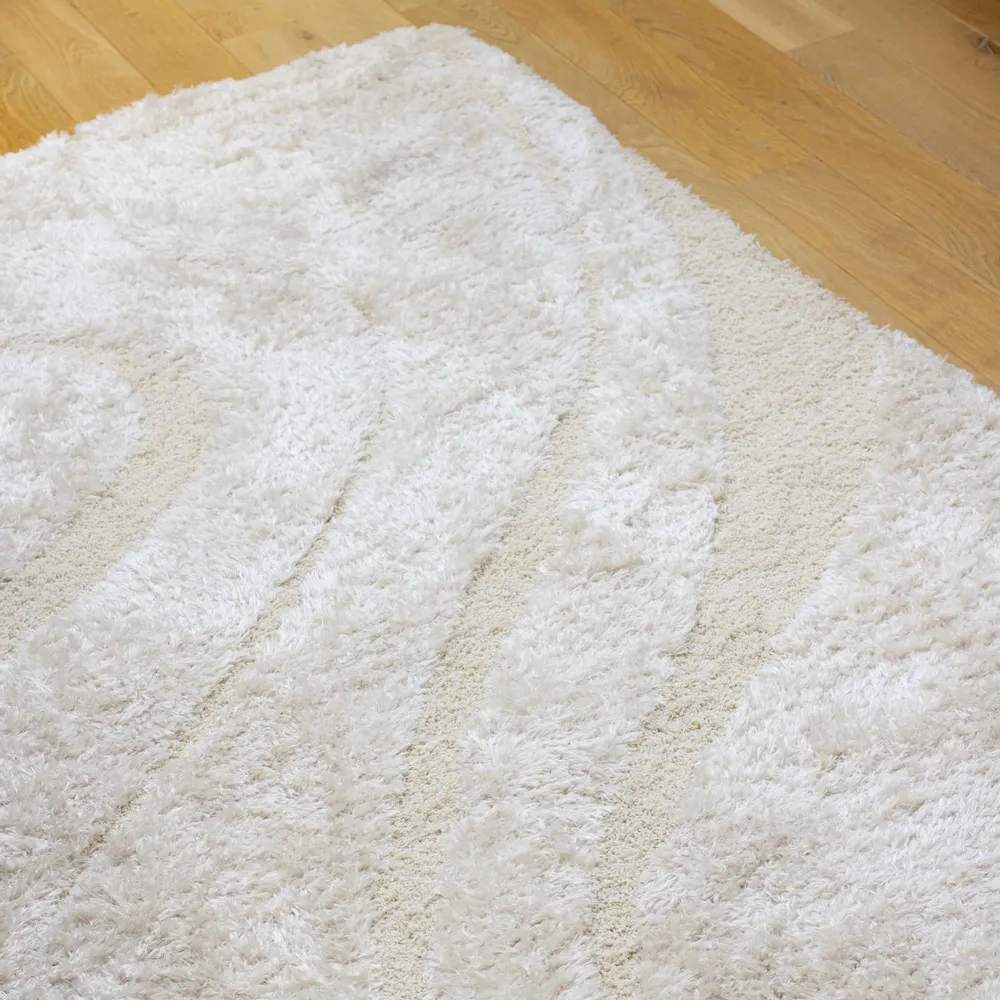 Tapis - Tapis Alivio Neige 160 x 230 x 1 - MAISON VIVARAISE - SDE VIVARAISE WINKLER