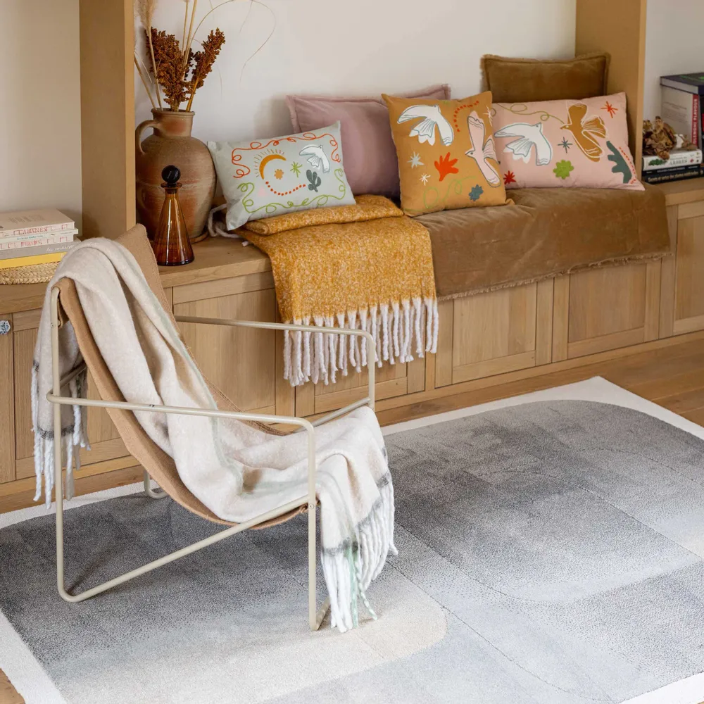 Rugs - Solveig rug Acier 160 X 230 X 1 - MAISON VIVARAISE - SDE VIVARAISE WINKLER
