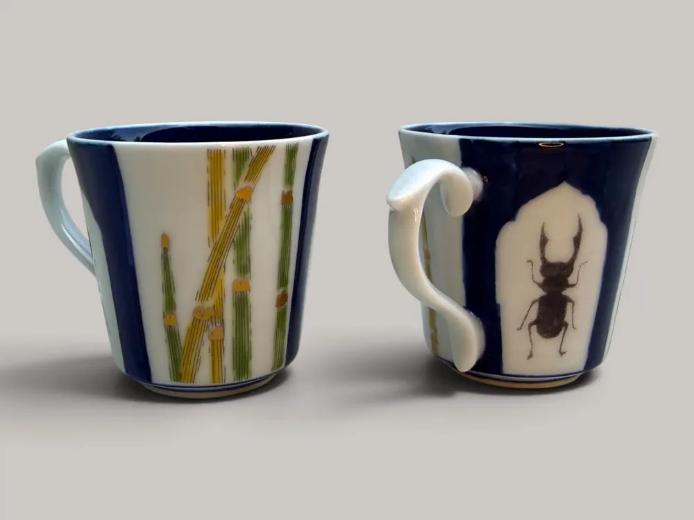 Tasses et mugs - Jérémie Paré-Julien - Porcelaine d'Arita - JOHN MAC CERAMICS