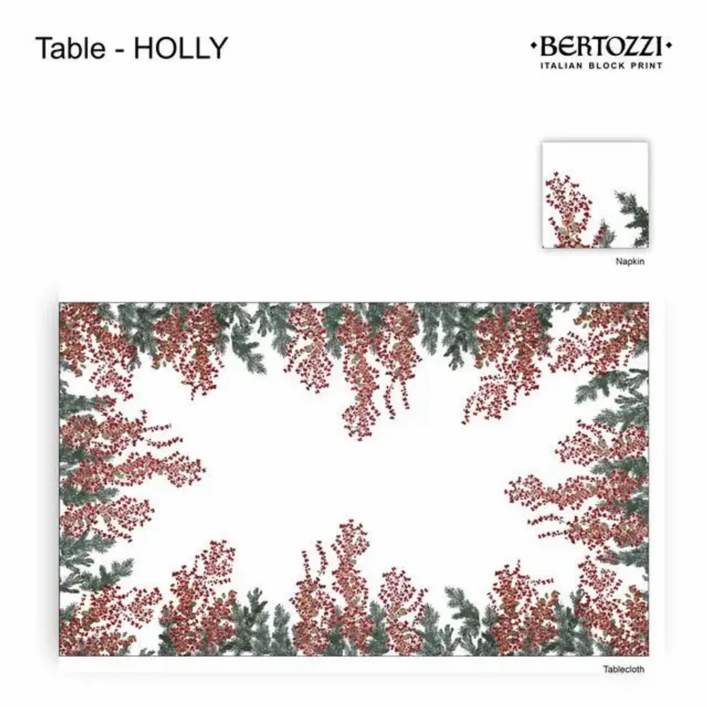 Table cloths - HOLLY - BERTOZZI