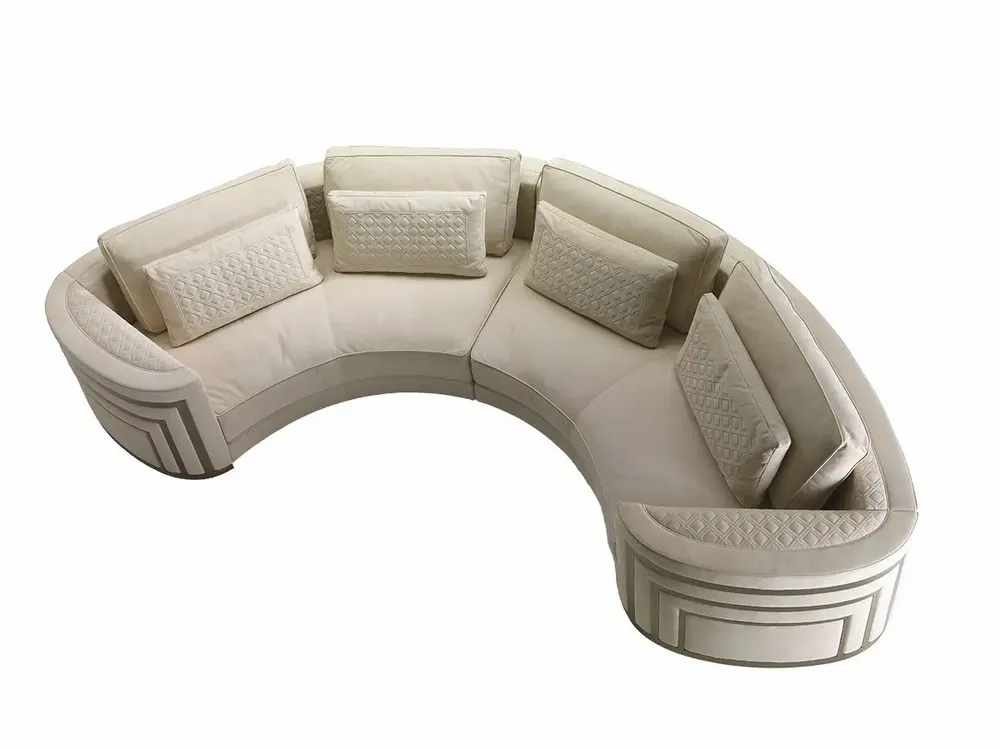 Sofas - OCEAN CURVED SOFA - SIWA SOFT STYLE HOME