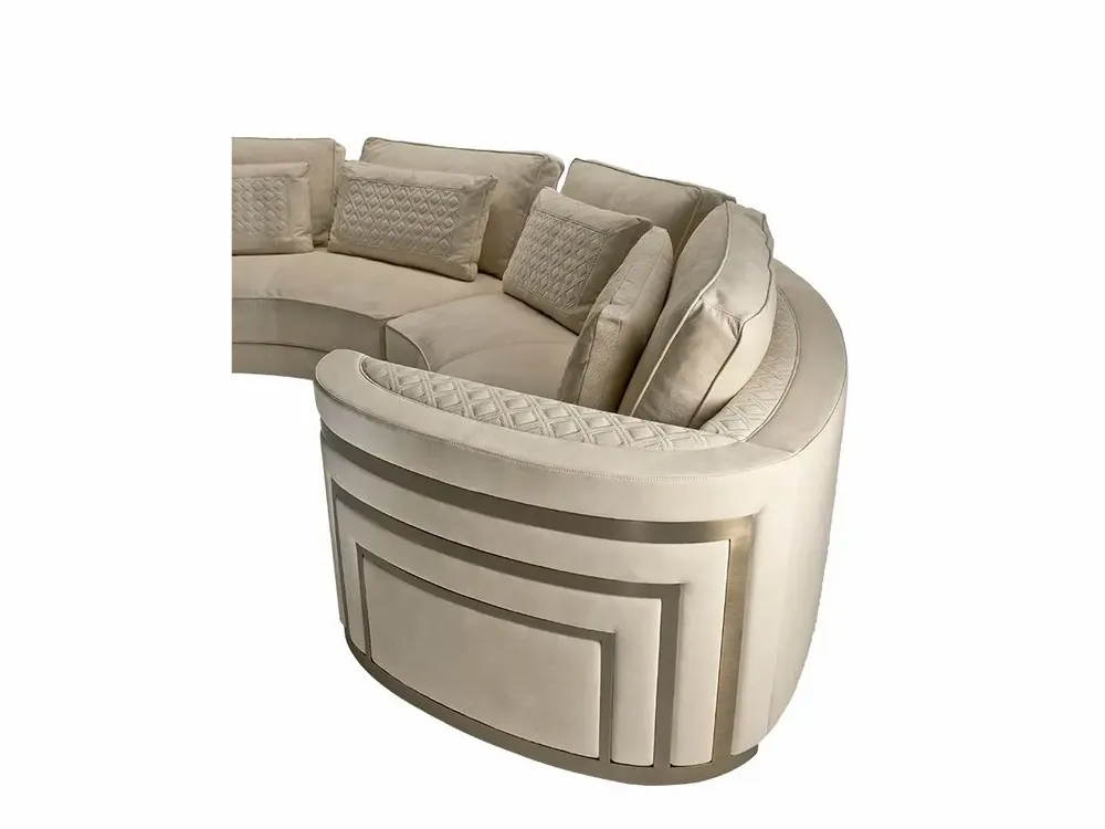 Sofas - OCEAN CURVED SOFA - SIWA SOFT STYLE HOME