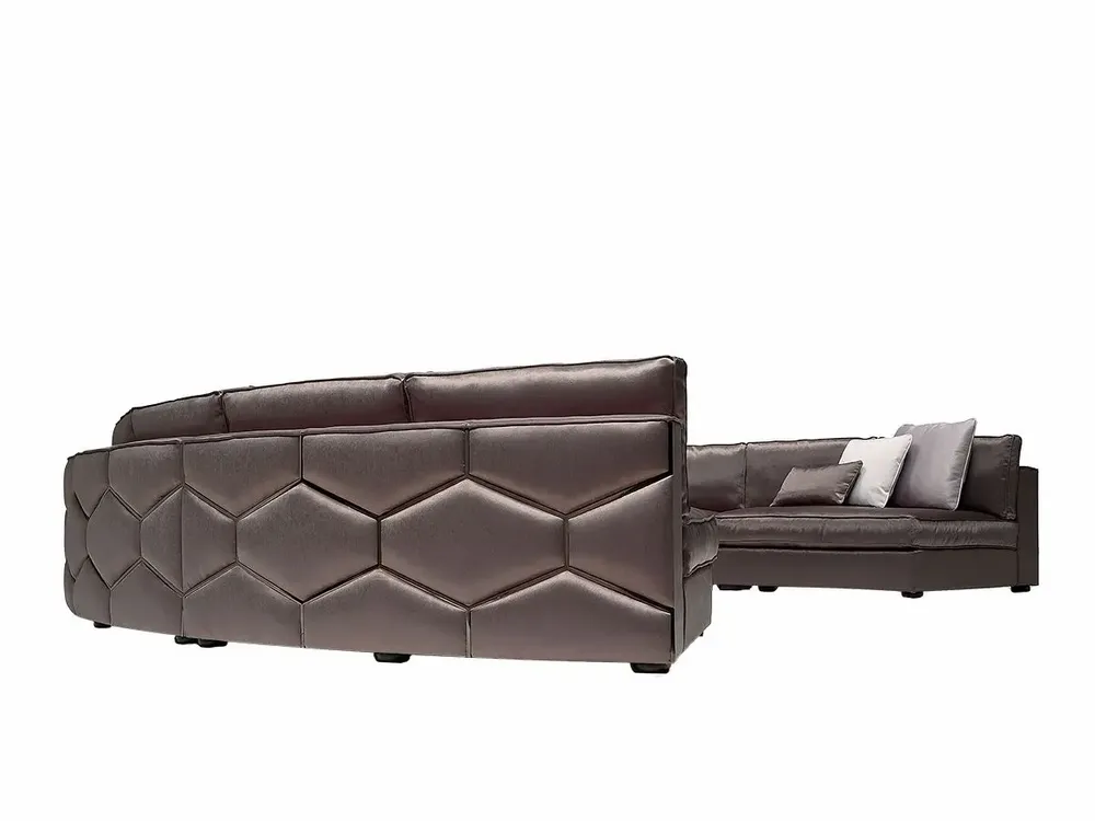 Sofas - DIAMOND CURVED SOFA - SIWA SOFT STYLE HOME