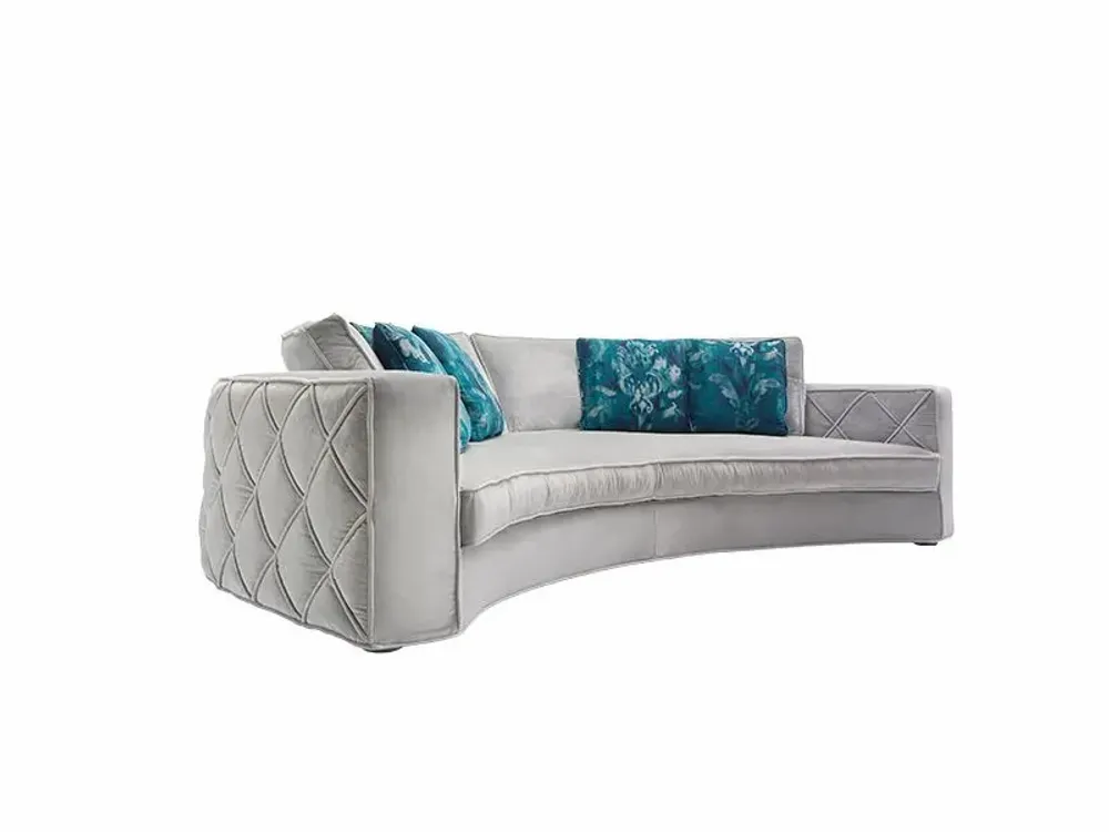 Sofas - RICHMOND CURVED SOFA - SIWA SOFT STYLE HOME