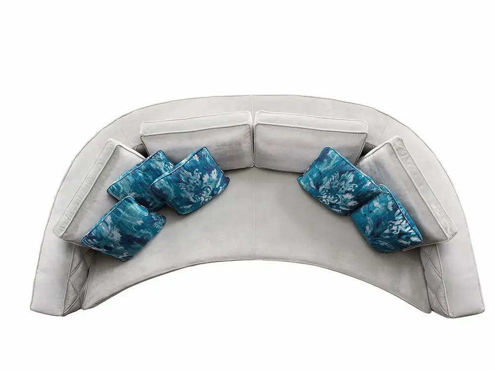 Sofas - RICHMOND CURVED SOFA - SIWA SOFT STYLE HOME