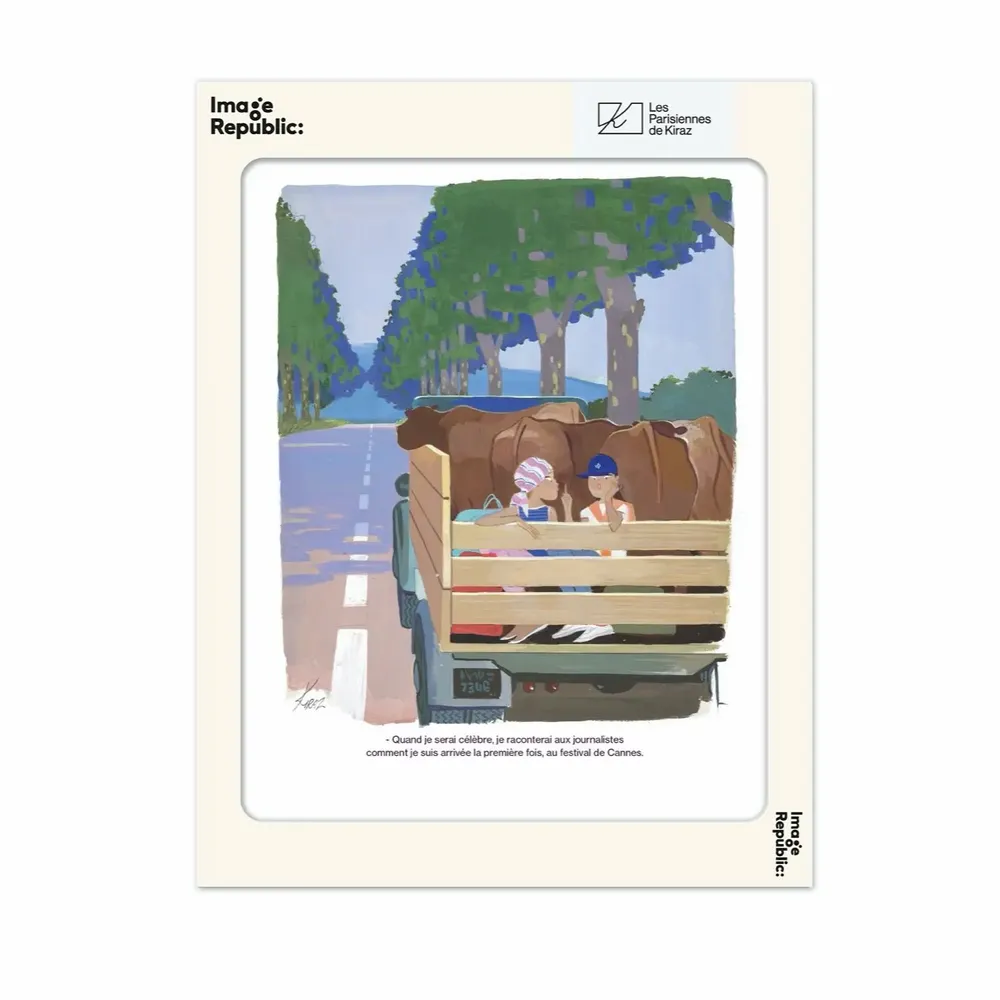 Poster - Les parisiennes de Kiraz - IMAGE REPUBLIC