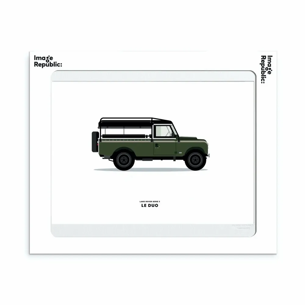 Poster - Monuments, Voitures, Objets par Le Duo - IMAGE REPUBLIC