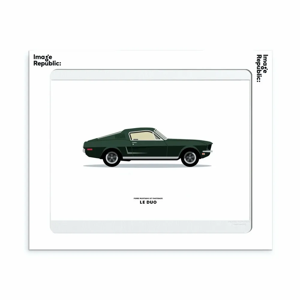 Poster - Monuments, Voitures, Objets par Le Duo - IMAGE REPUBLIC