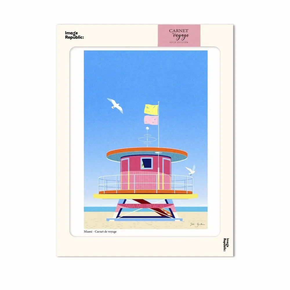 Poster - Carnet de voyage - Julie Guillem - IMAGE REPUBLIC