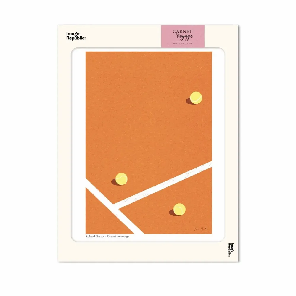 Poster - Carnet de voyage - Julie Guillem - IMAGE REPUBLIC