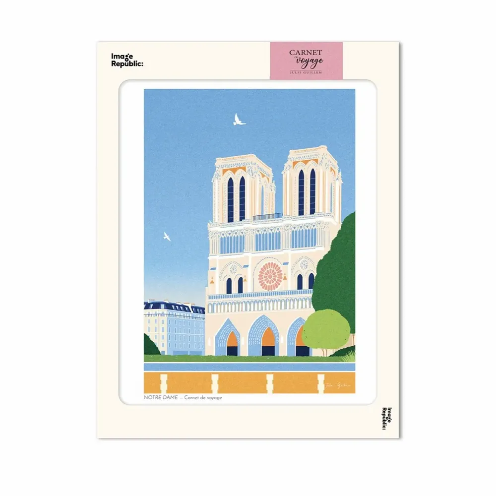 Poster - Carnet de voyage - Julie Guillem - IMAGE REPUBLIC