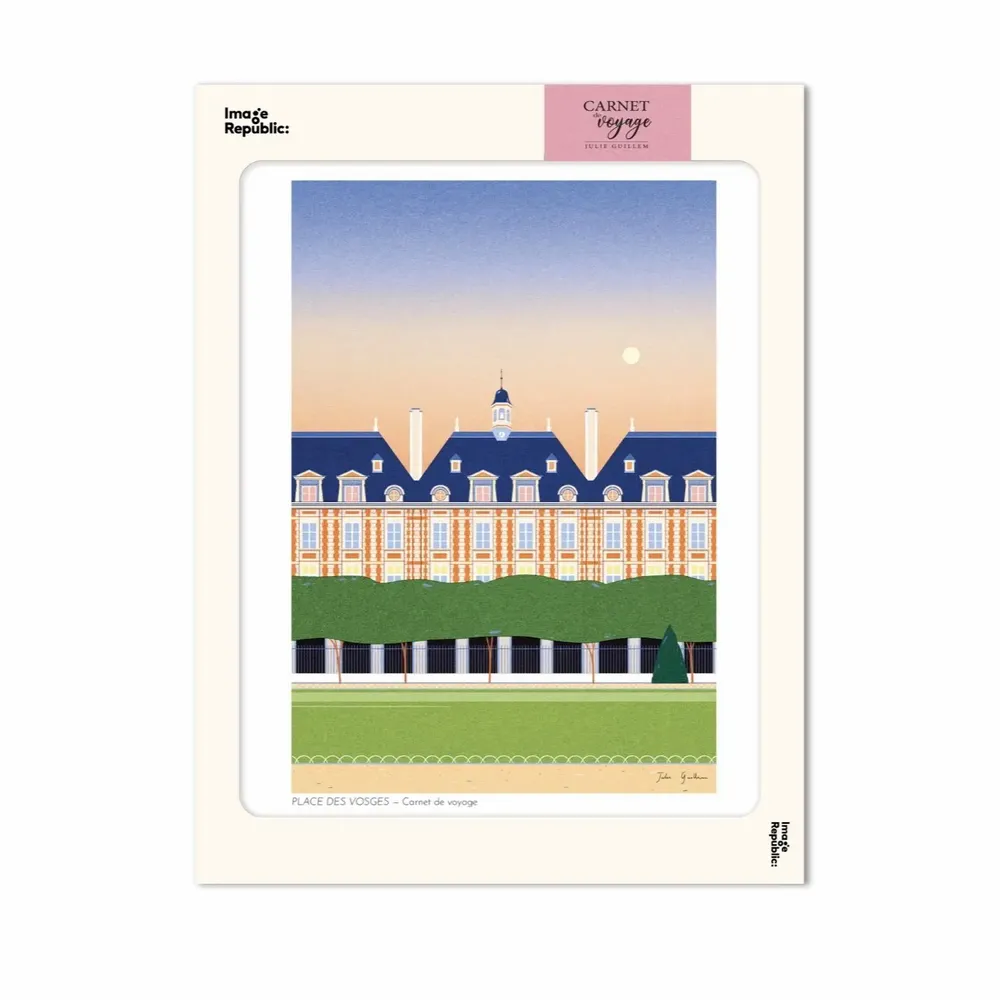 Poster - Carnet de voyage - Julie Guillem - IMAGE REPUBLIC