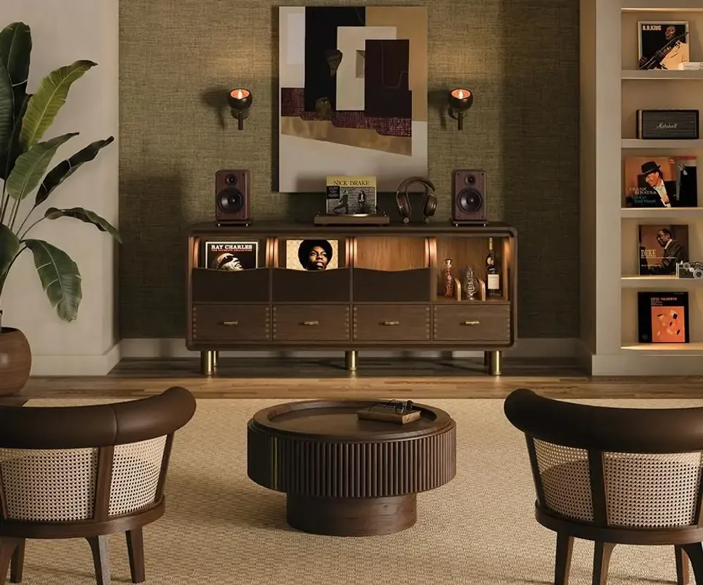 Sideboards - Edward Sideboard Handmade by Wood Tailors Club - WOOD TAILORS CLUB