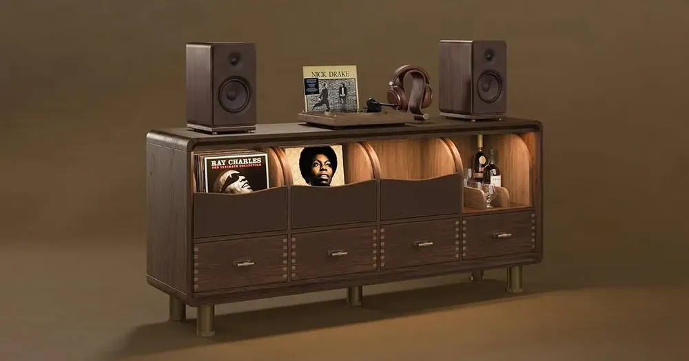 Sideboards - Edward Sideboard Handmade by Wood Tailors Club - WOOD TAILORS CLUB