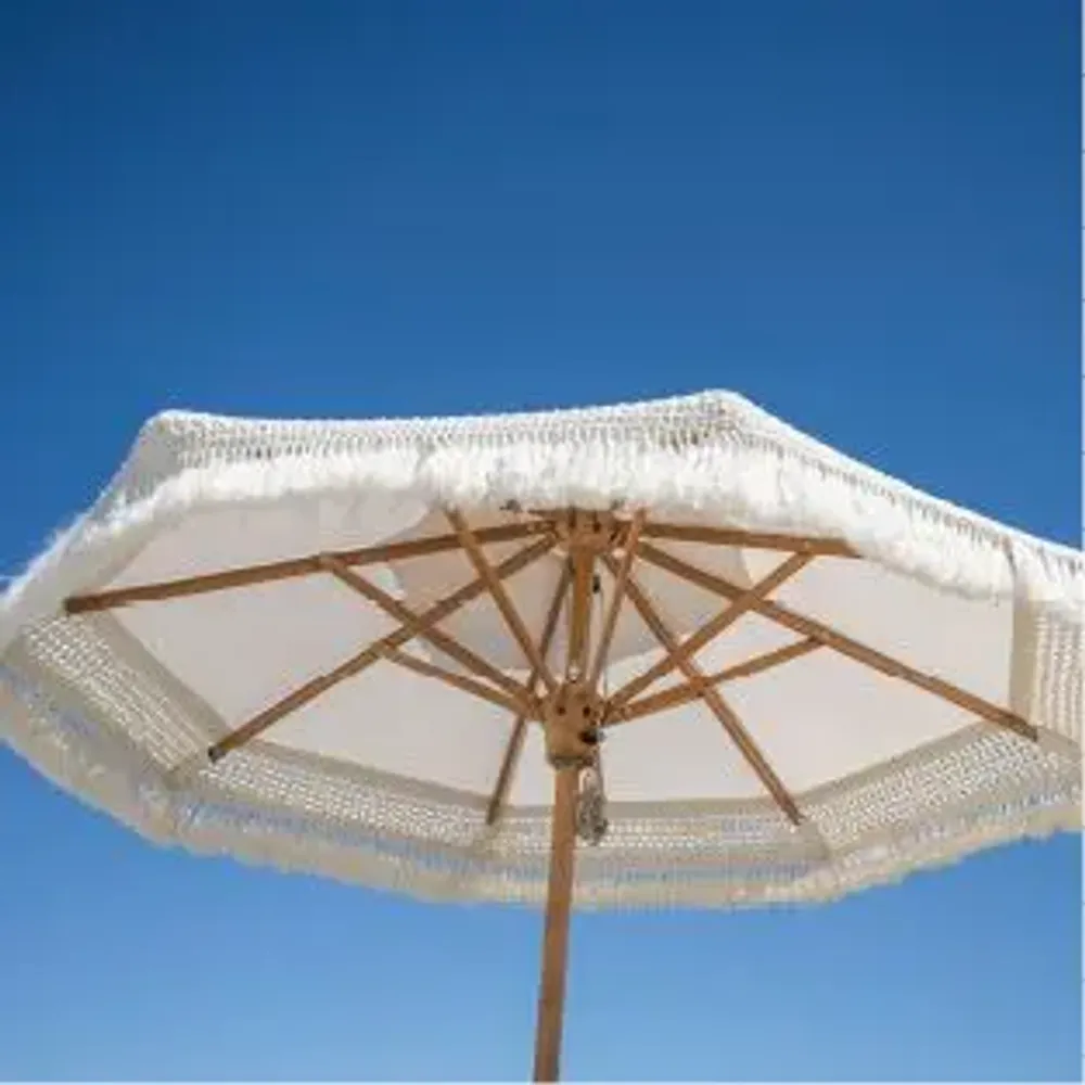 Sunshades - Sienna Teak Parasol - SIKA-DESIGN