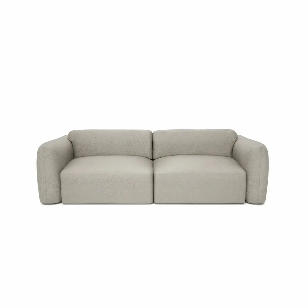 Sofas for hospitalities & contracts - 3-Seater Sofa Bed NORREBRO - Beige - CITY SOFA