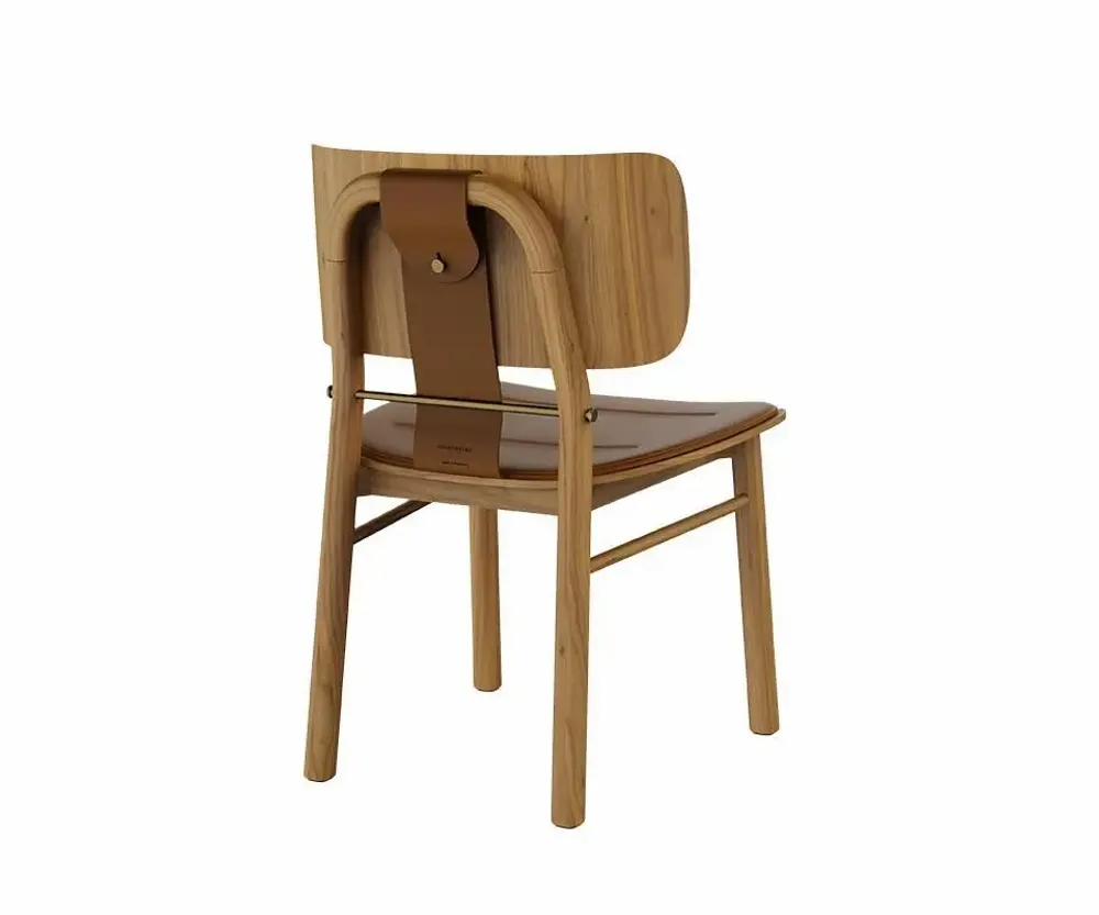 Chairs - Arthur Dining Chair Handmade by Wood Tailors Club - WOOD TAILORS CLUB