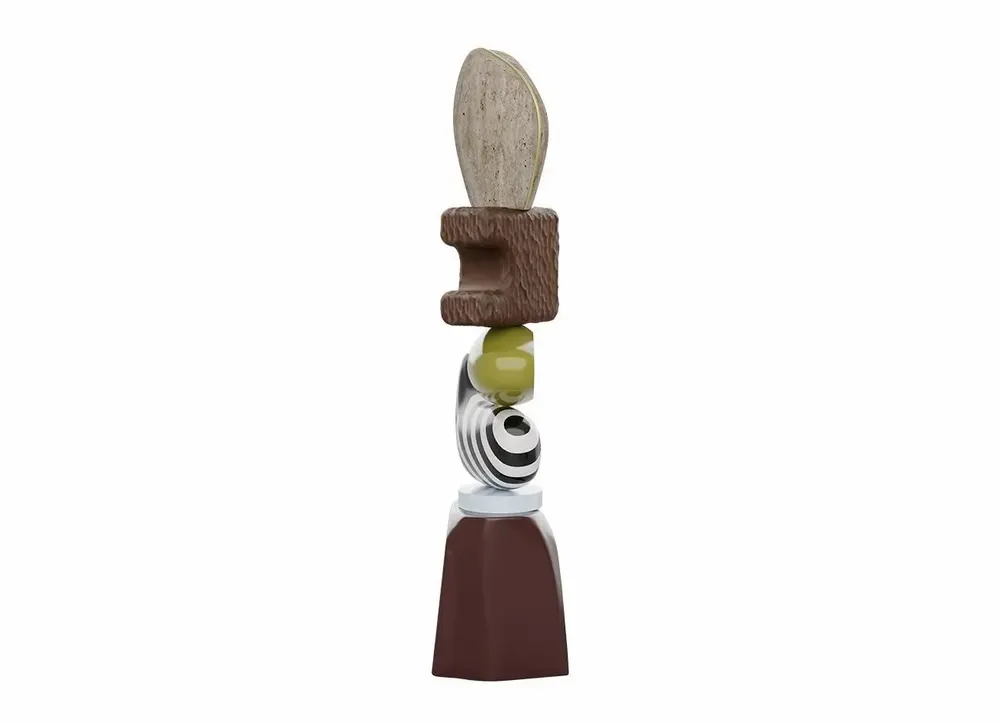 Objets de décoration - Echoes I Totem Handmade by Malabar - MALABAR