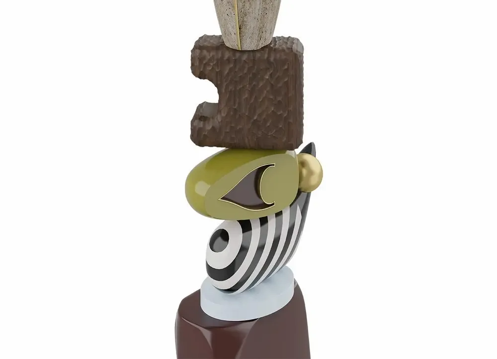 Objets de décoration - Echoes I Totem Handmade by Malabar - MALABAR