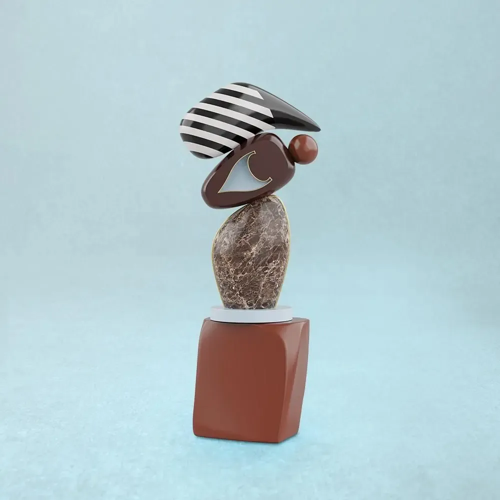 Objets de décoration - Echoes II Totem Handmade by Malabar - MALABAR