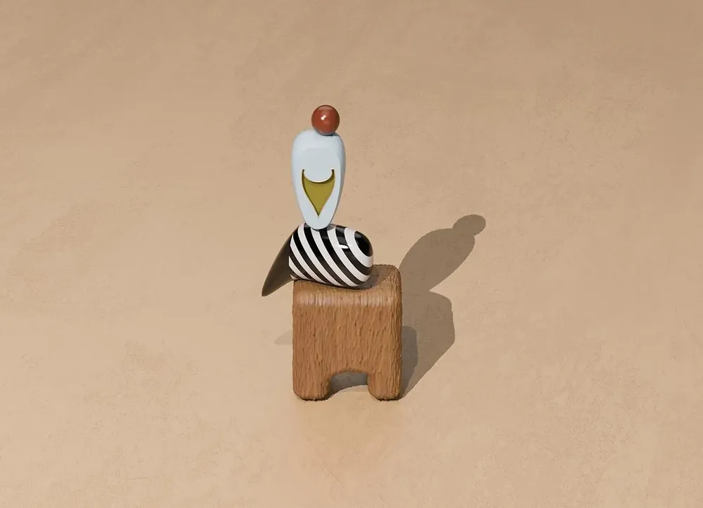 Decorative objects - Echoes III Totem Handmade by Malabar - MALABAR