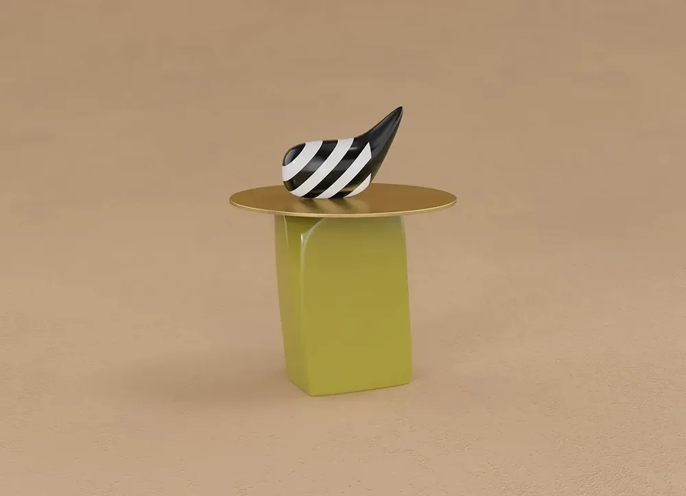 Autres tables  - Echoes Side Table Handmade by Malabar - MALABAR