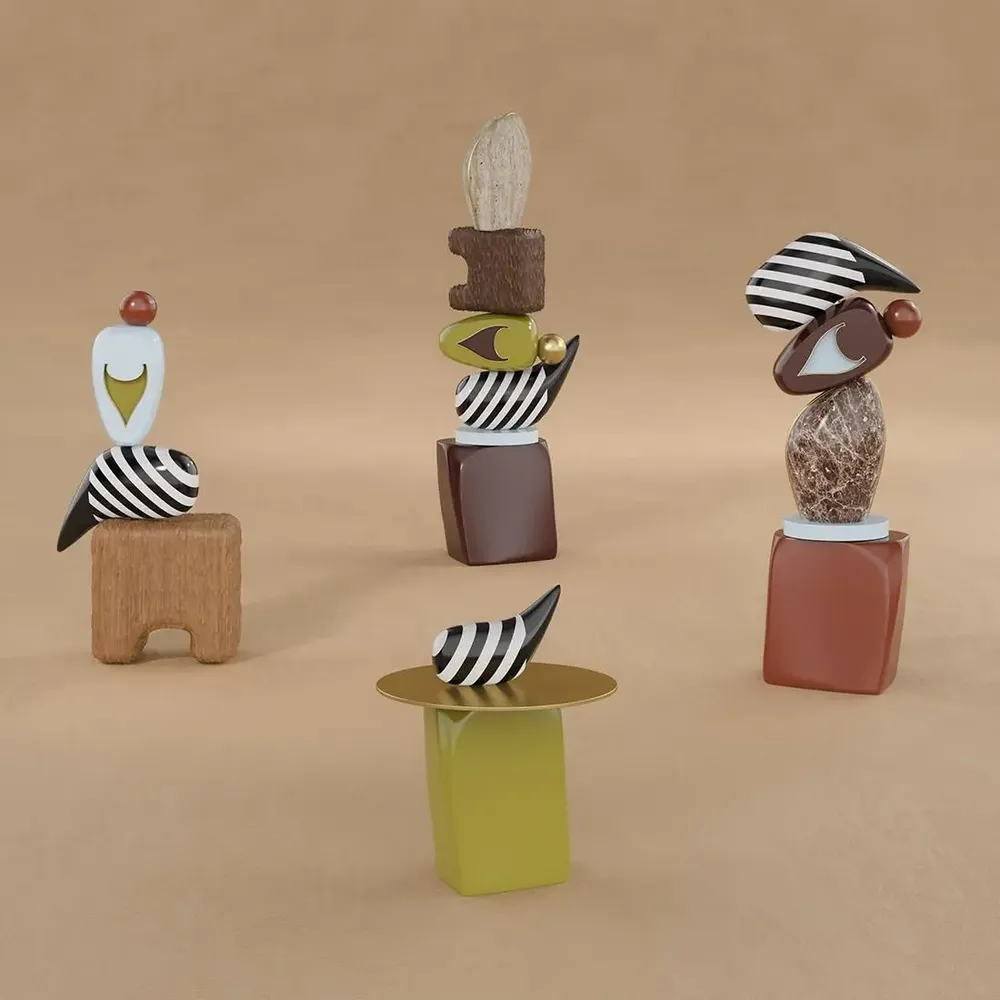 Autres tables  - Echoes Side Table Handmade by Malabar - MALABAR