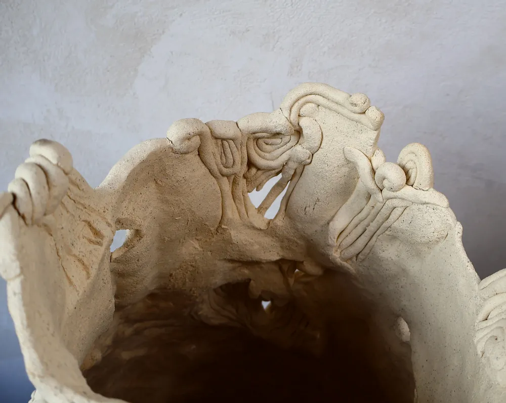 Céramique - Vase en Céramique Sculpté - WOJCIECH DZIENNIAK ART